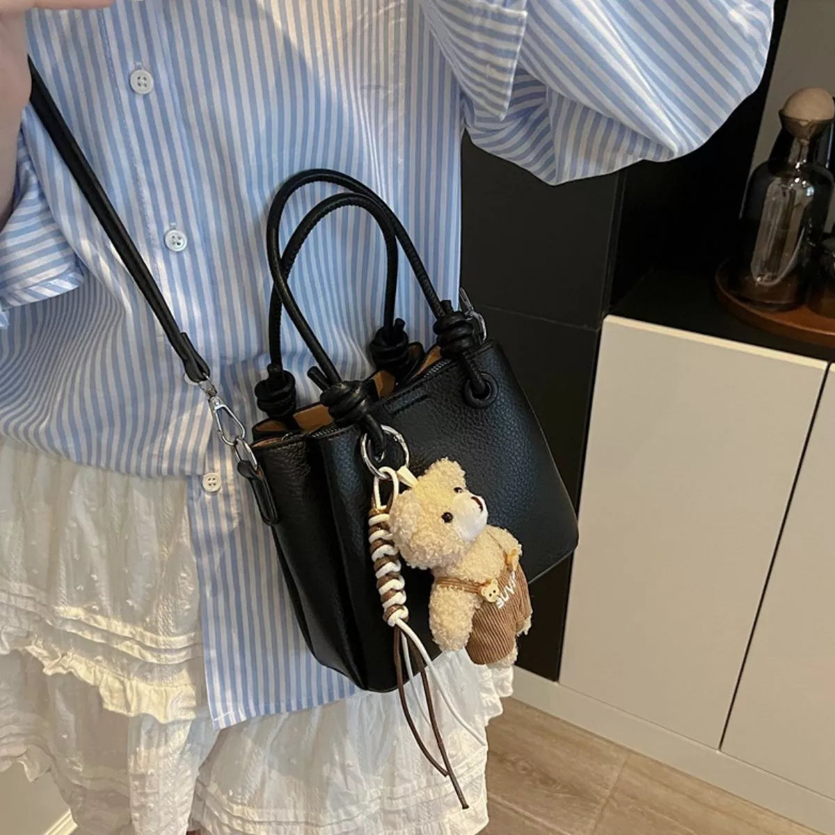 PU Leather Crossbody Bag