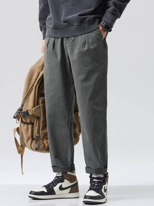 Men's Full Size Loose Fit Pants Plus Size