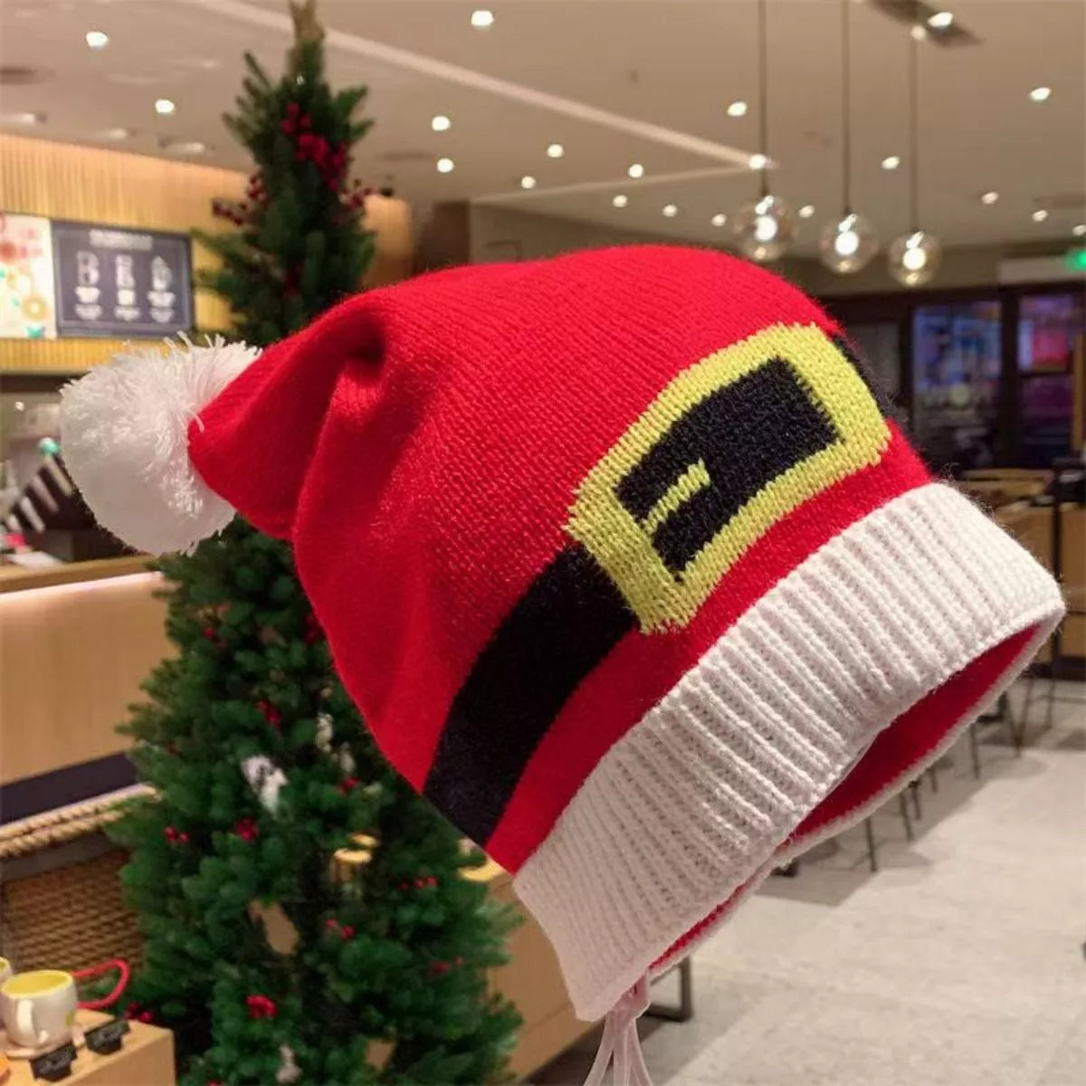 Christmas Knitted Beanie Hat