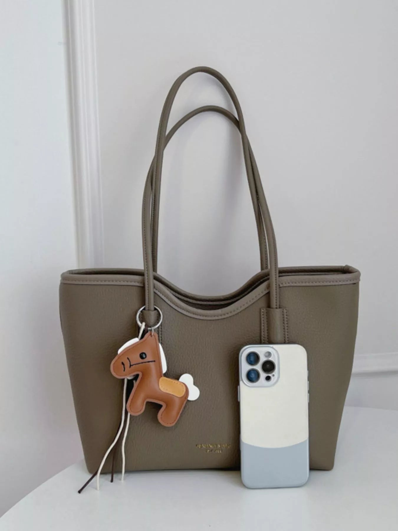 PU Leather Shoulder Bag