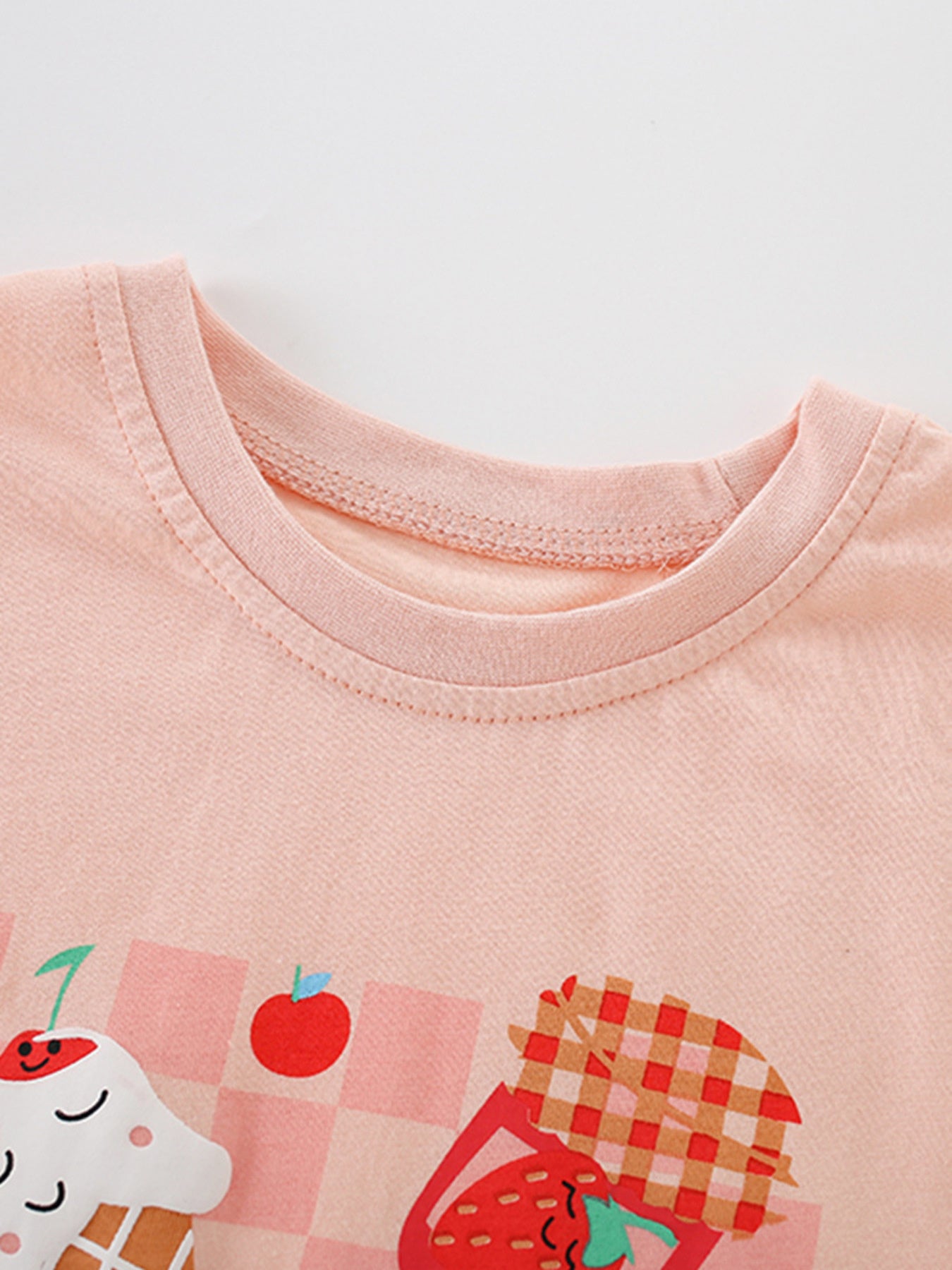 Children's Graphic Tee & Striped Flare Pants Set