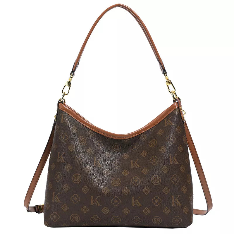Monogram Pattern Shoulder Bag