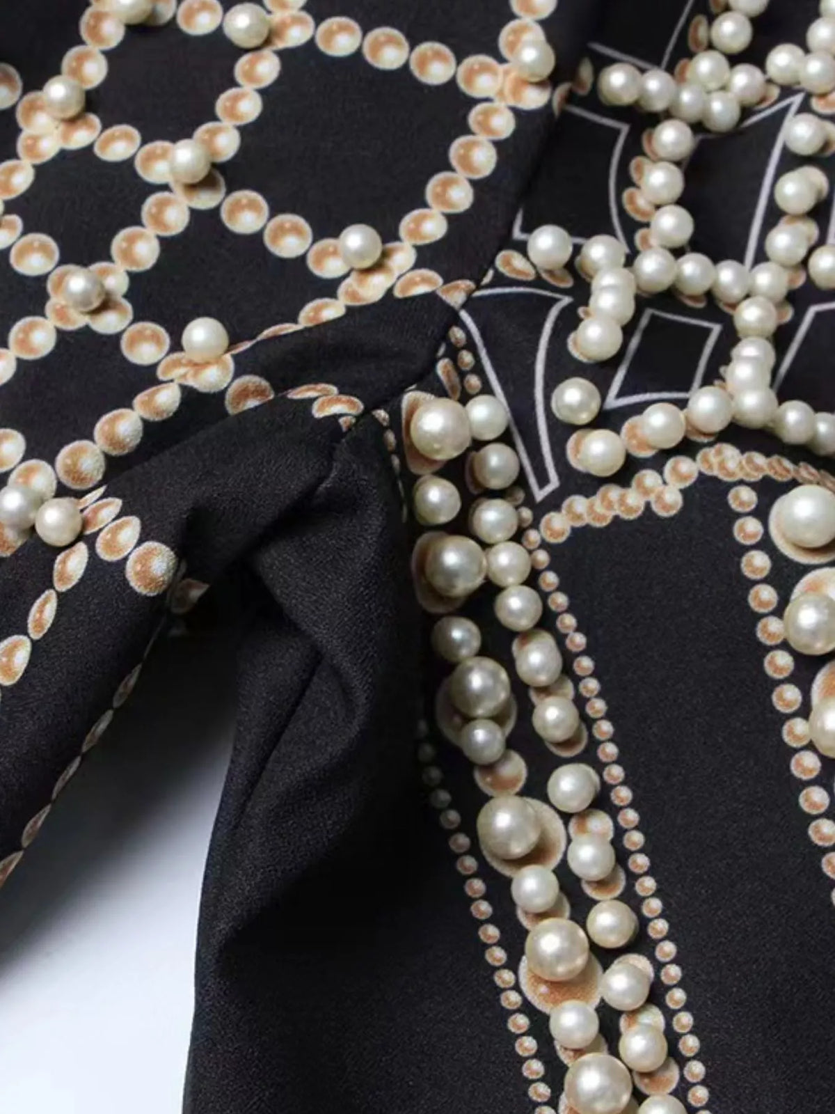Full Size Embellished Pearl One-Button Blazer Plus Size
