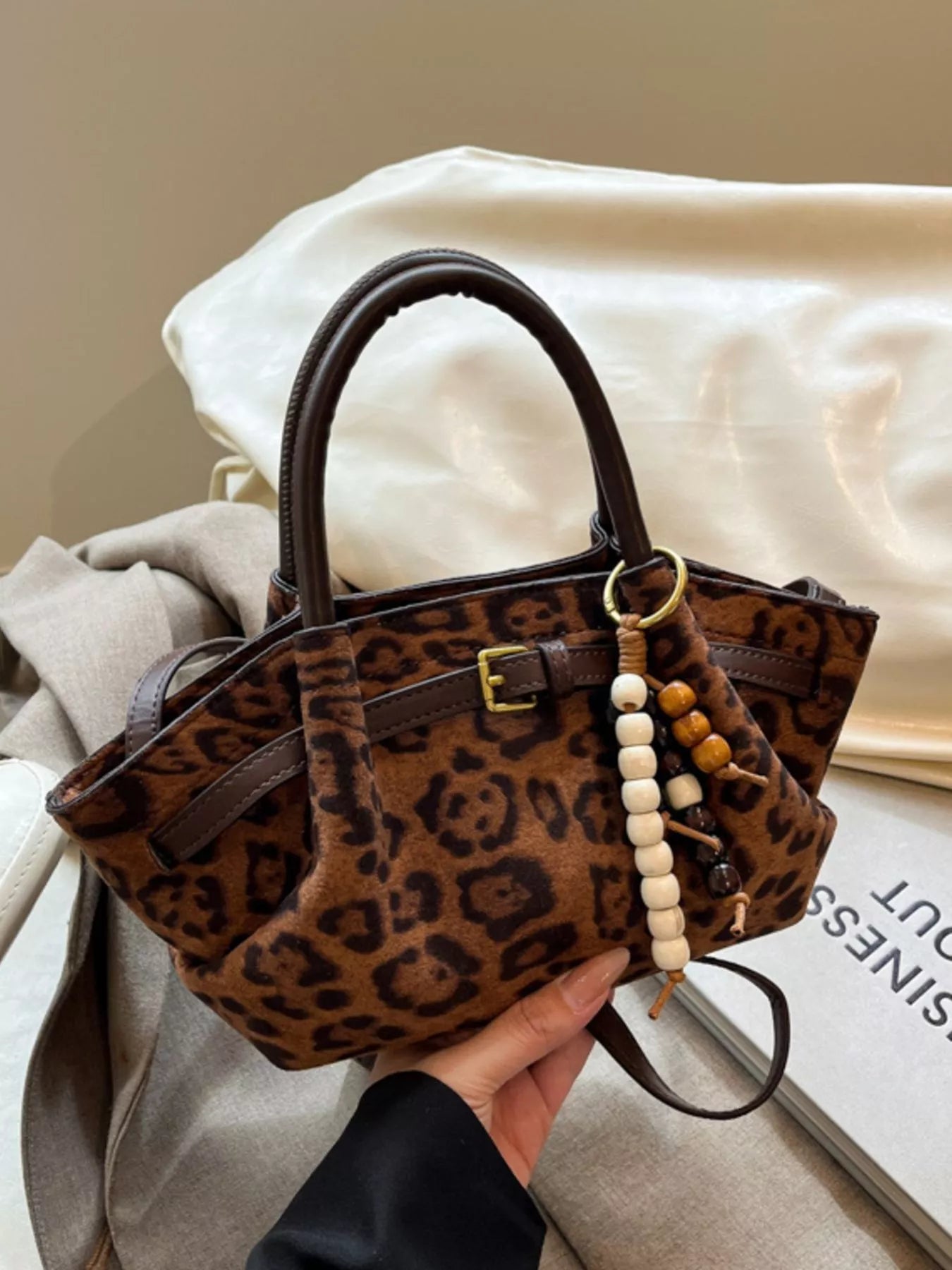 Buckle Decor Tote Bag
