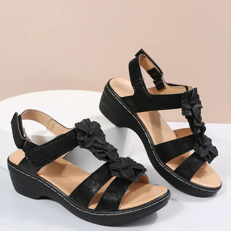 Open Toe Wedge Sandals