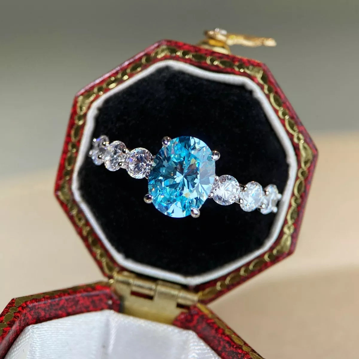 925 Sterling Silver Oval Ring