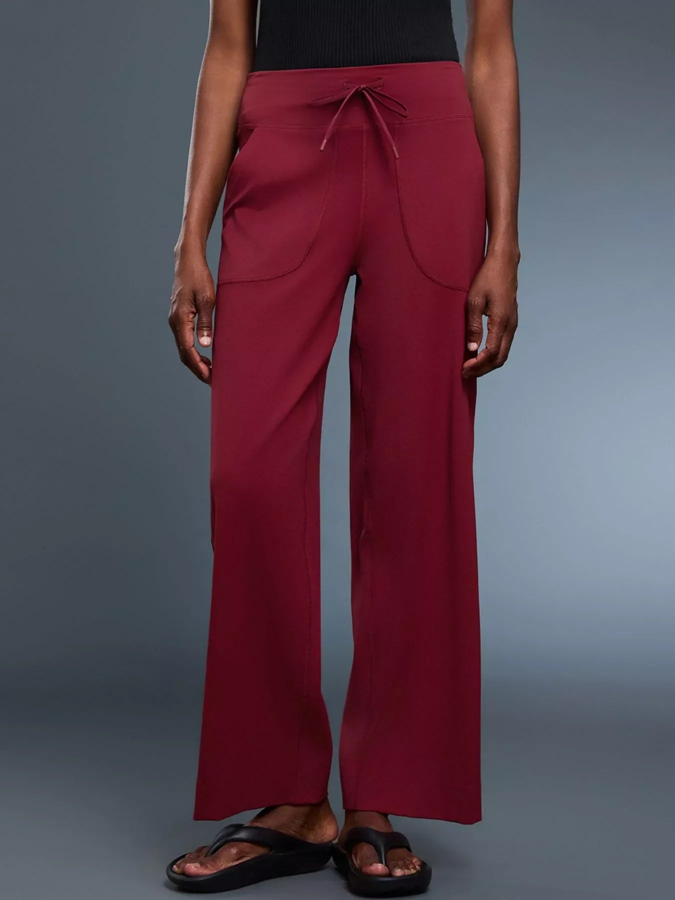 Relaxed Fit Drawstring Pants