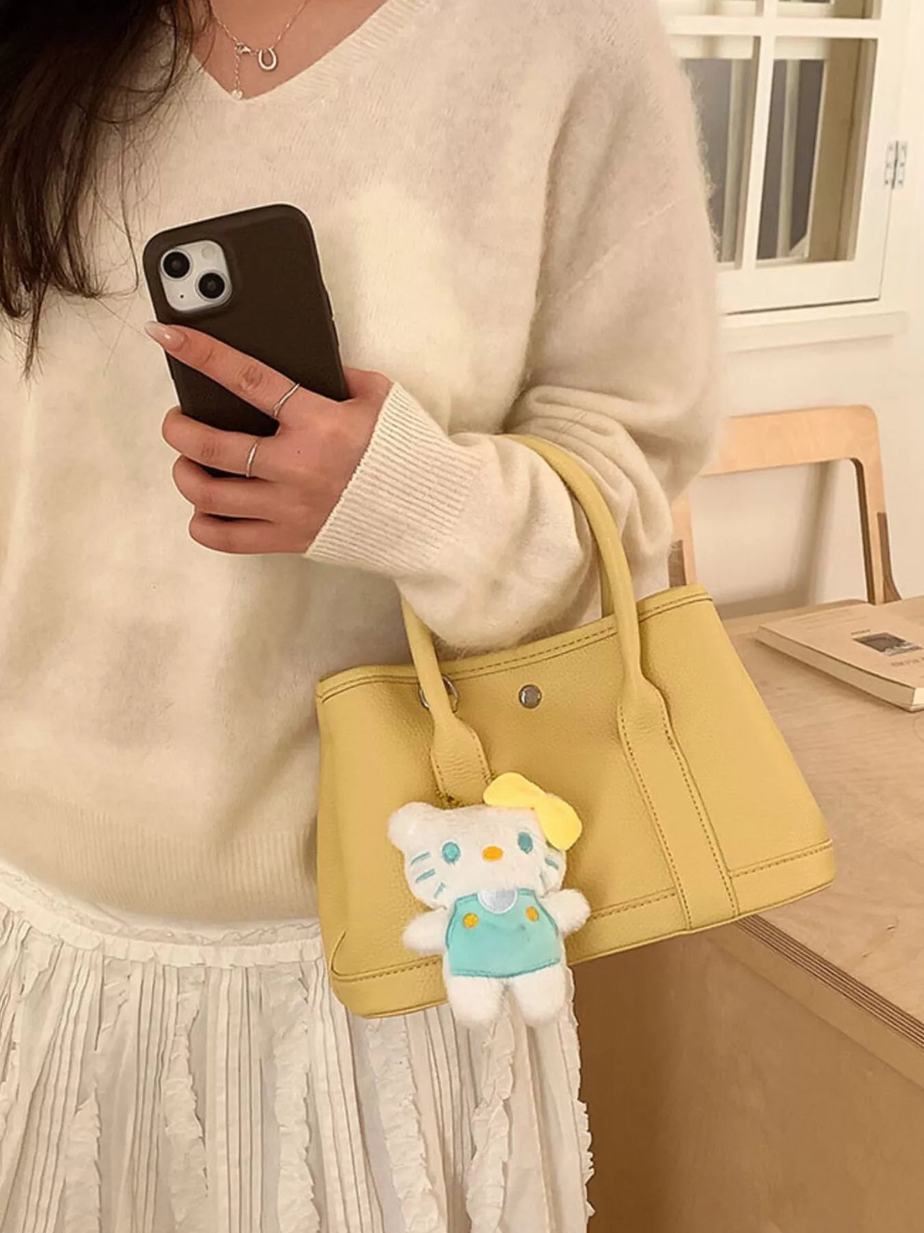 Top Handle Crossbody Bag