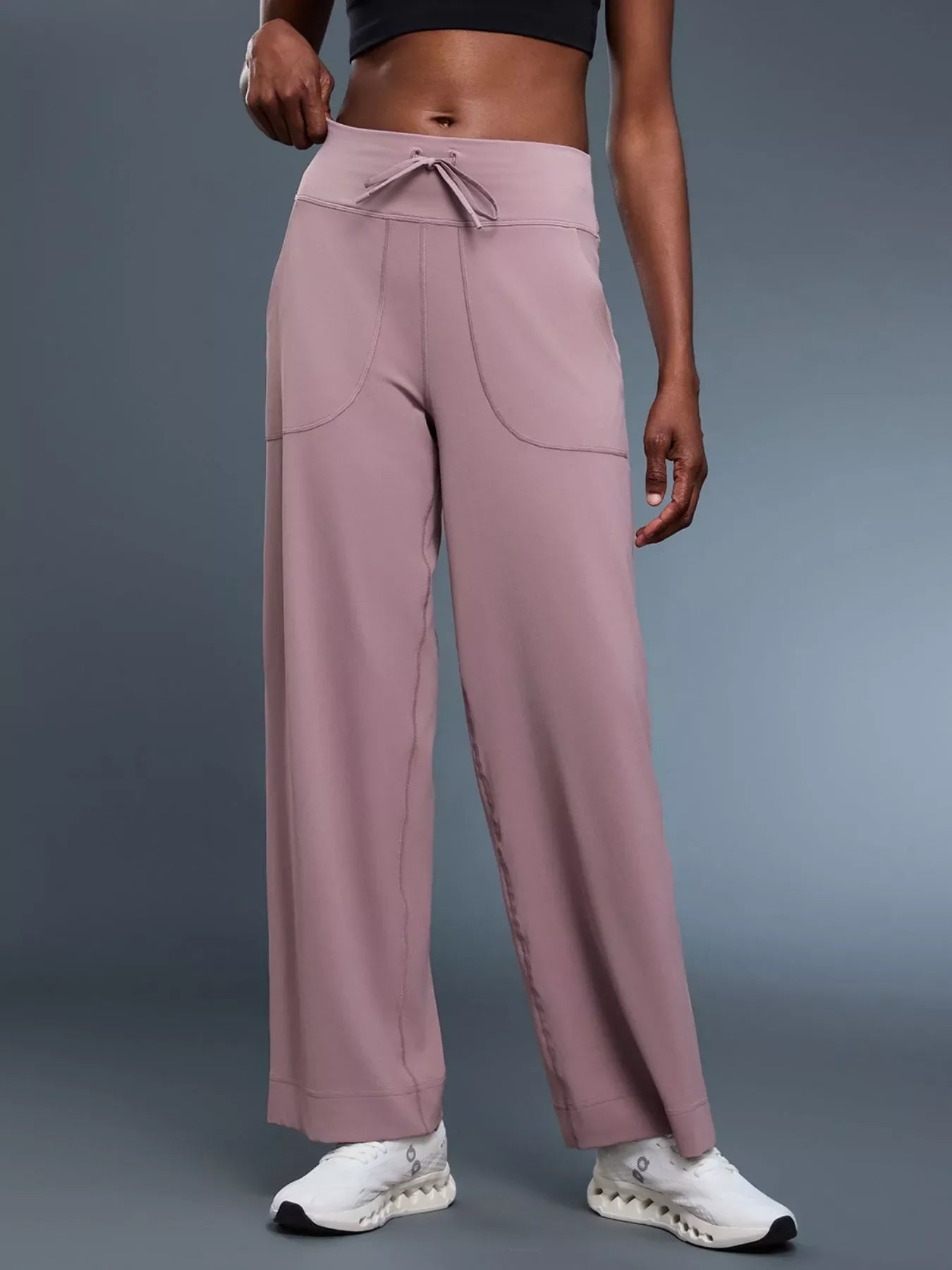 Relaxed Fit Drawstring Pants