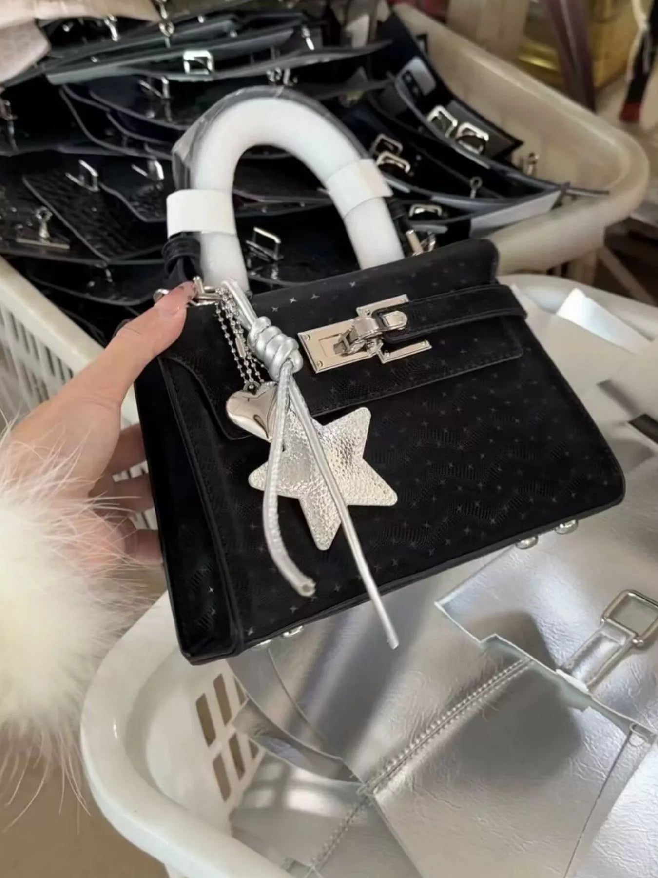 PU Leather Mini Handbag