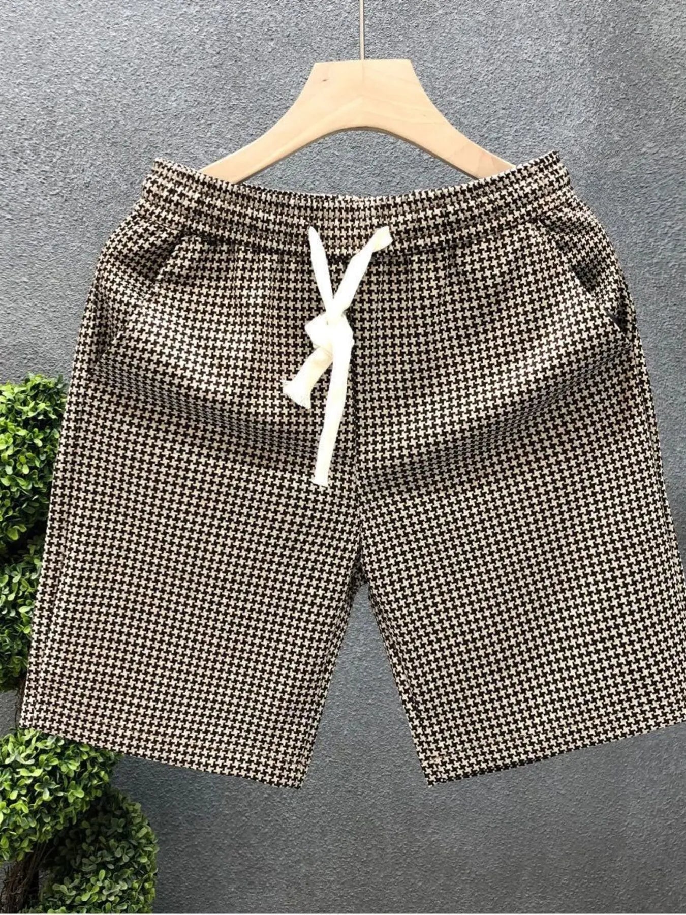 Men's Drawstring Shorts with Pockets