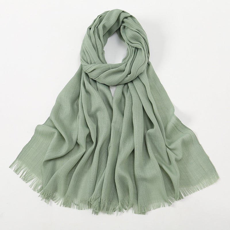 Bamboo Cotton Hijab Scarf(MH208)