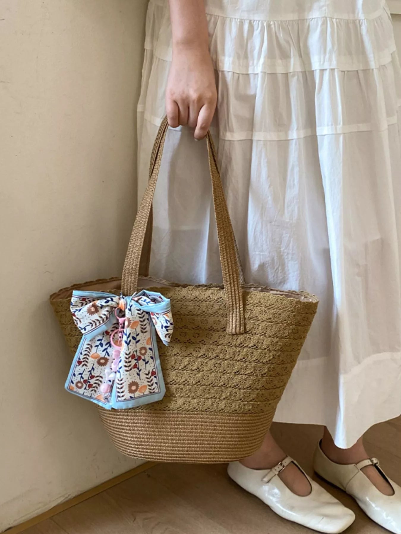 Straw Woven Shoulder Bag