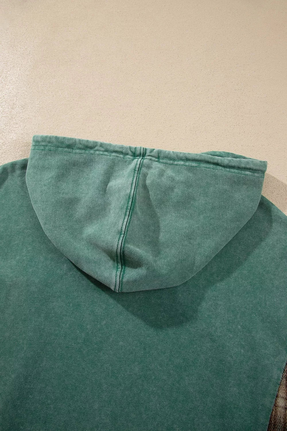 Plaid Kangaroo Pocket Hoodie