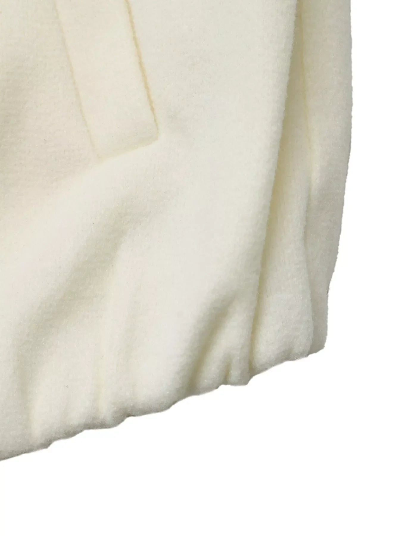 Fleece Bomber Jacket with Zipper Closure