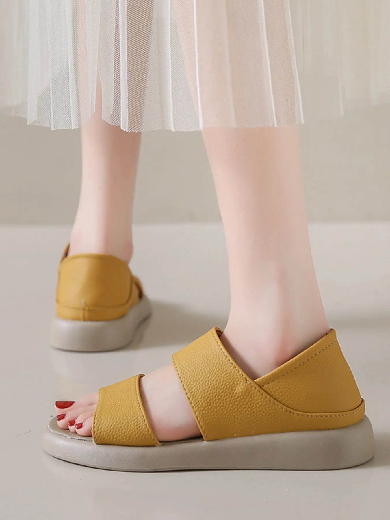 Open Toe Platform Sandals