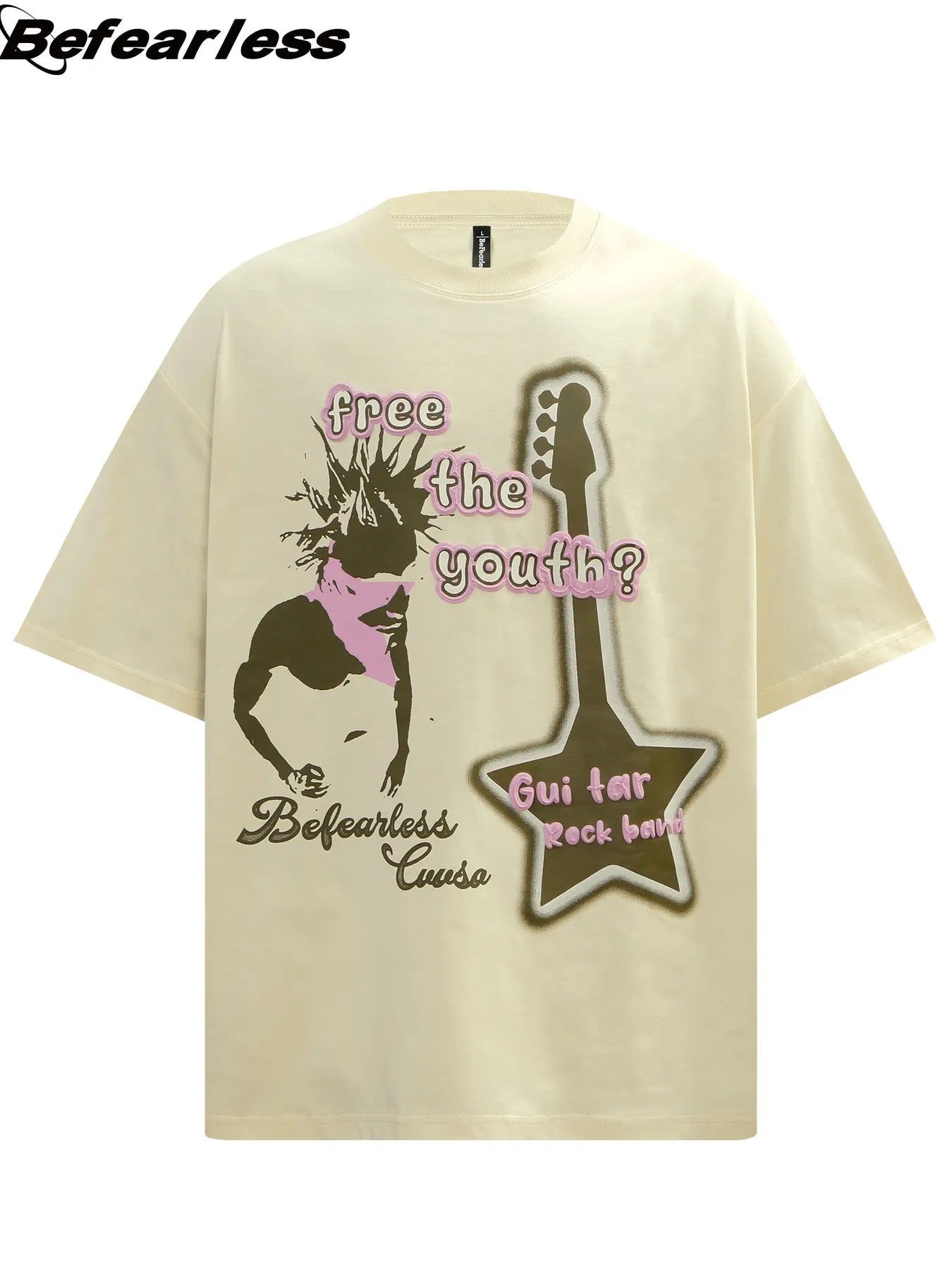 Men's Graphic Round Neck Short Sleeve T-Shirt