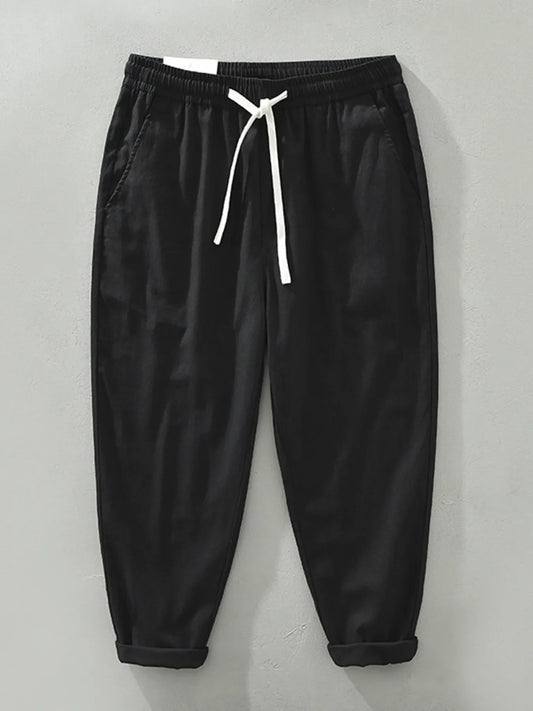 Men's Full Size Drawstring Loose Fit Joggers Plus Size