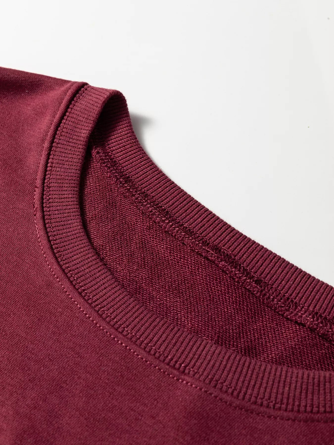 Plaid Colorblock Patchwork Sleeve Raw Seam Sweatshirt