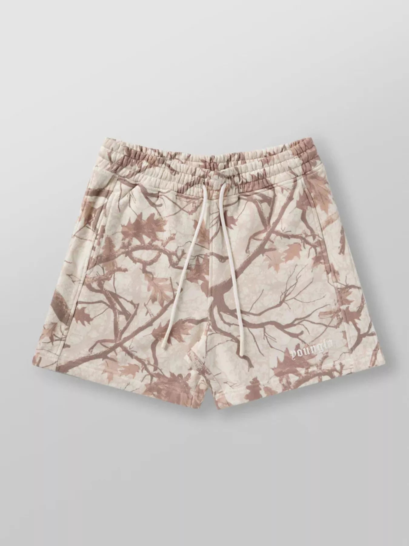 Men's Full Size Drawstring Shorts with Pockets Plus Size