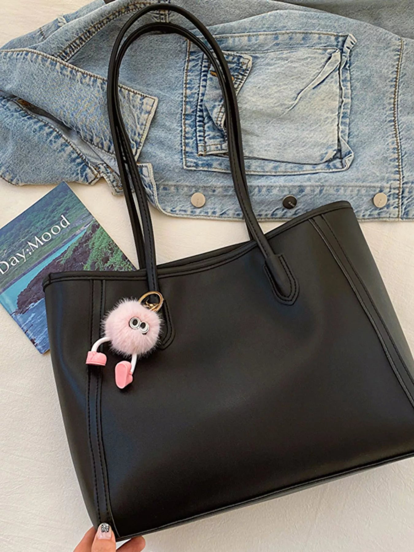 PU Leather Tote Bag