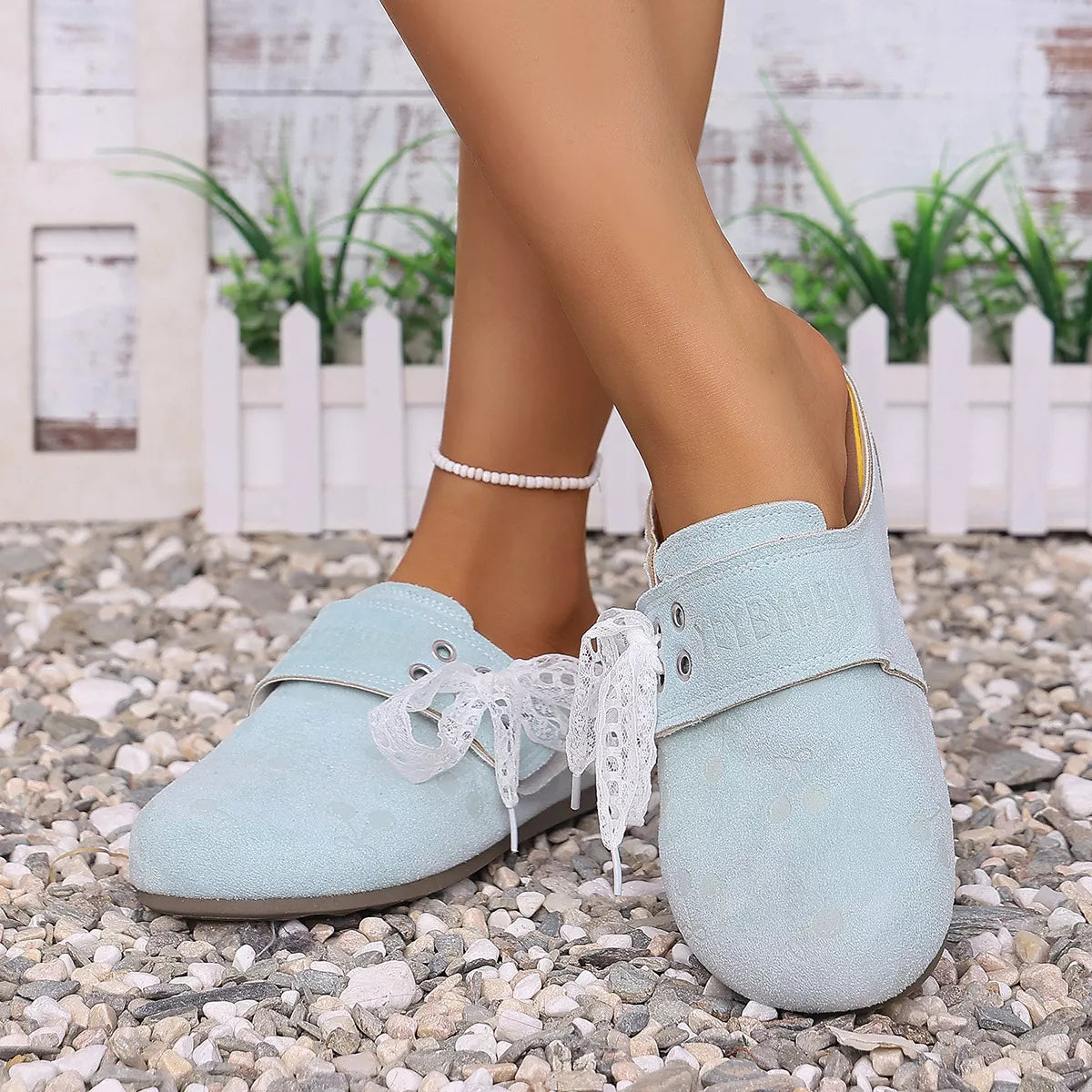 Round Toe Slip-Ons