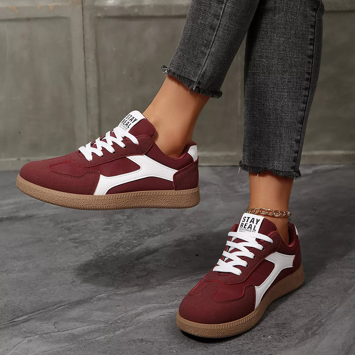 Round Toe Flats Sneakers