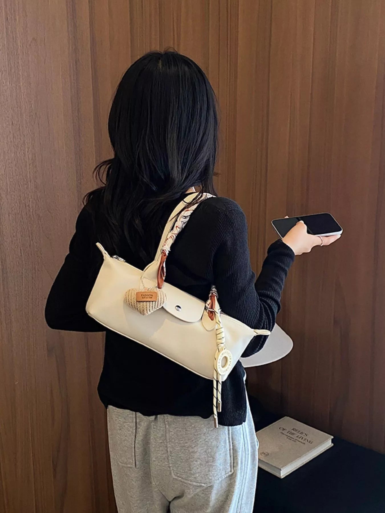 PU Leather Shoulder Bag