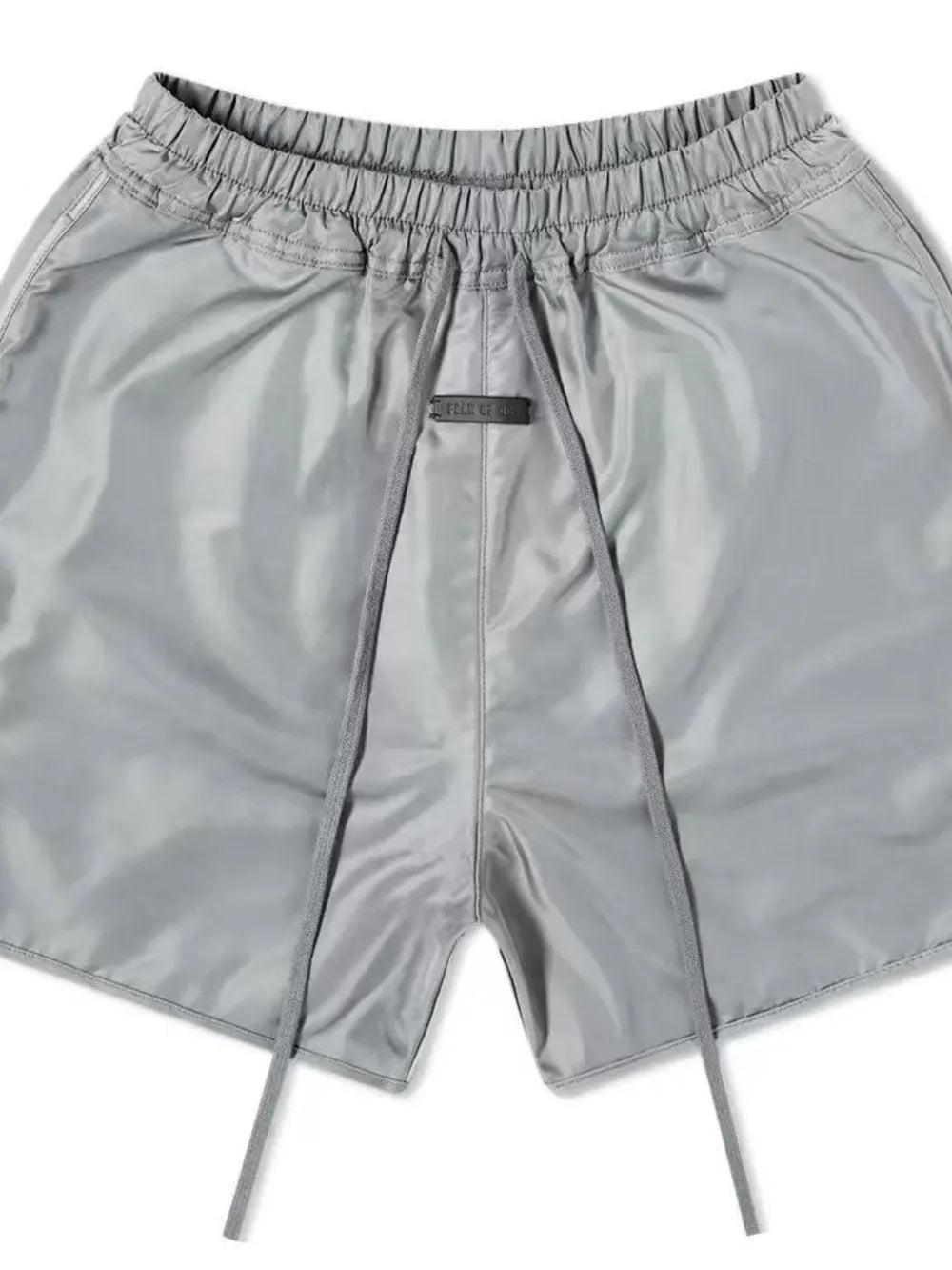 Men's Plus Size Drawstring Shorts with Pockets
