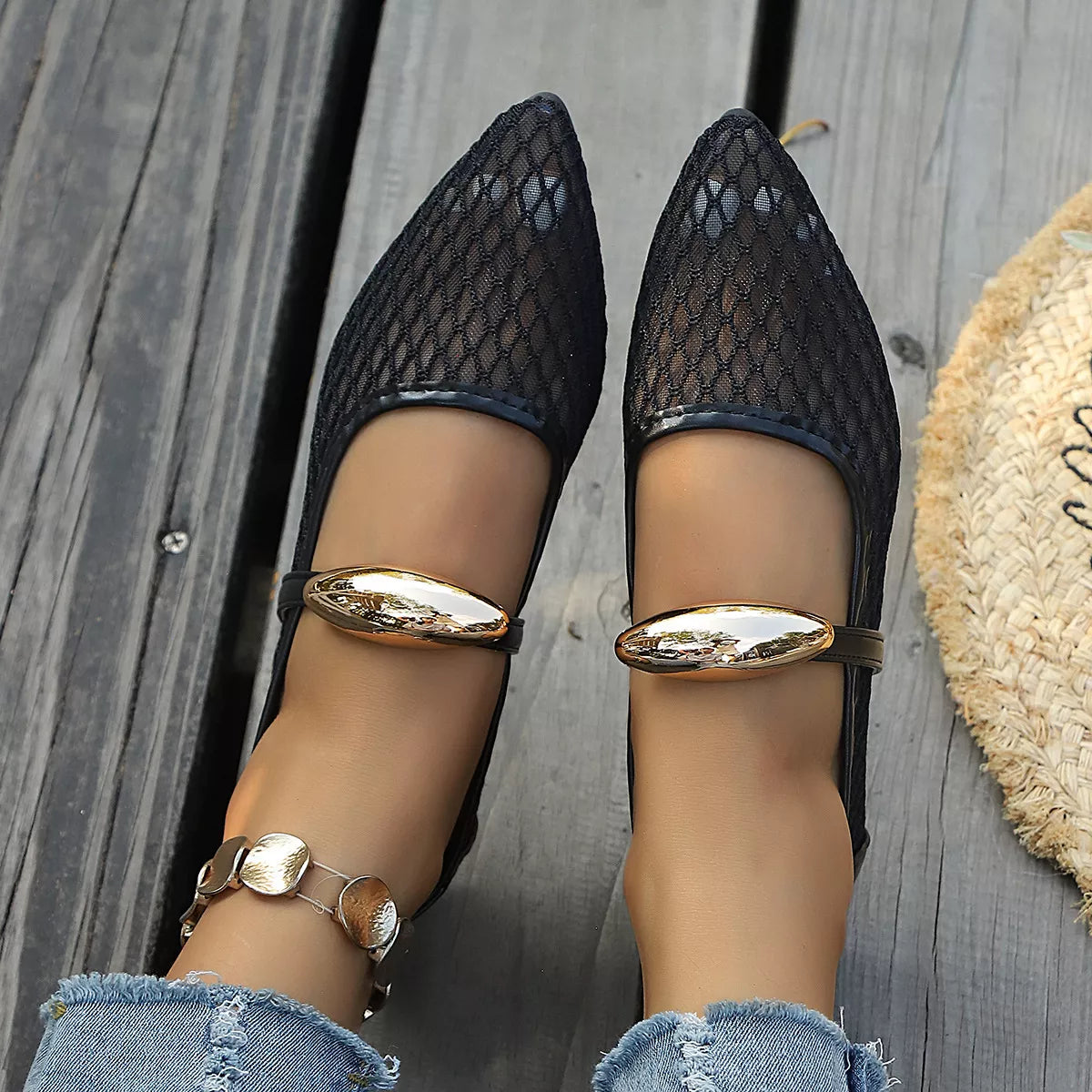 Point Toe Slip-Ons