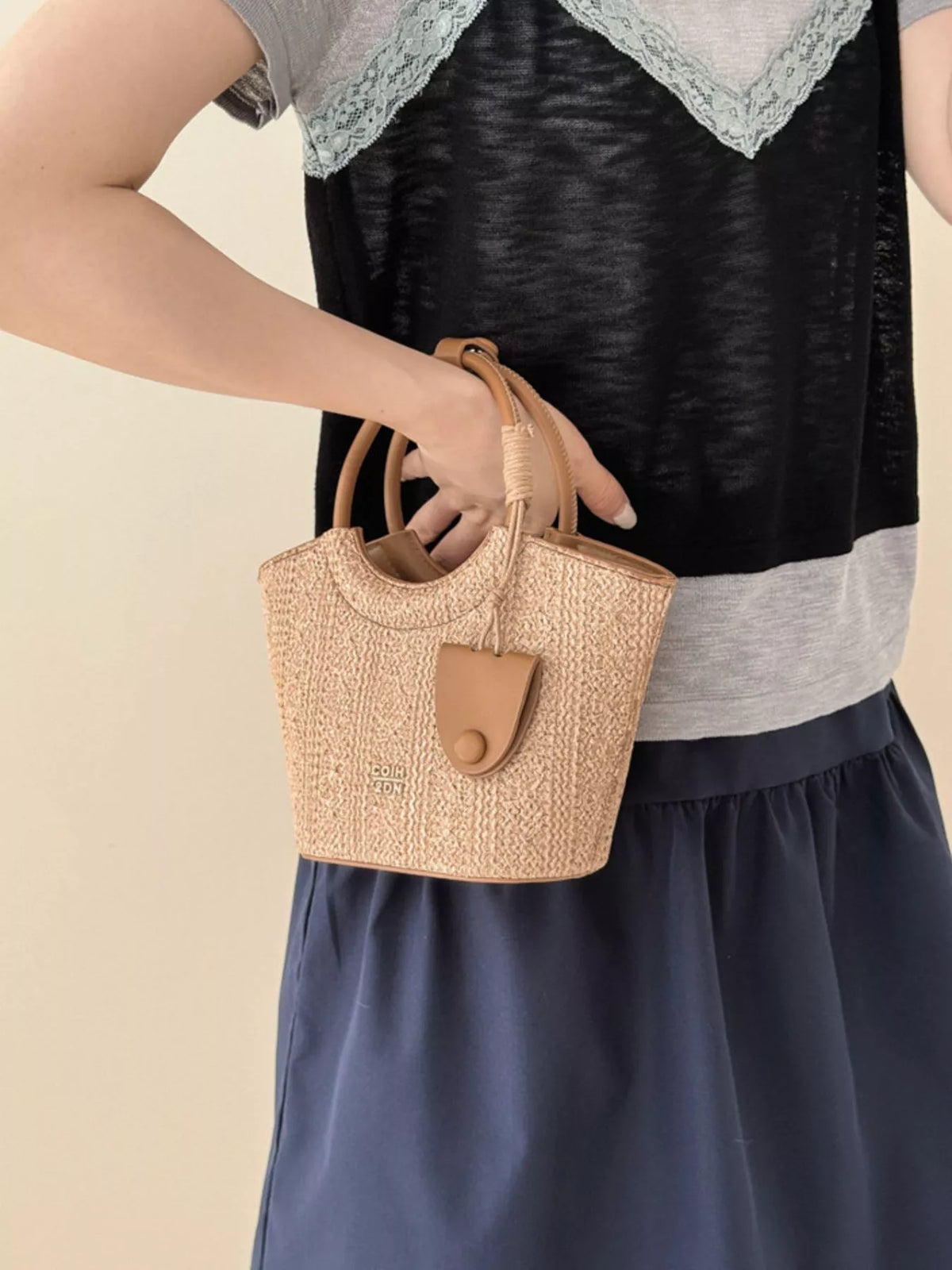 Top Handle Crossbody Bag