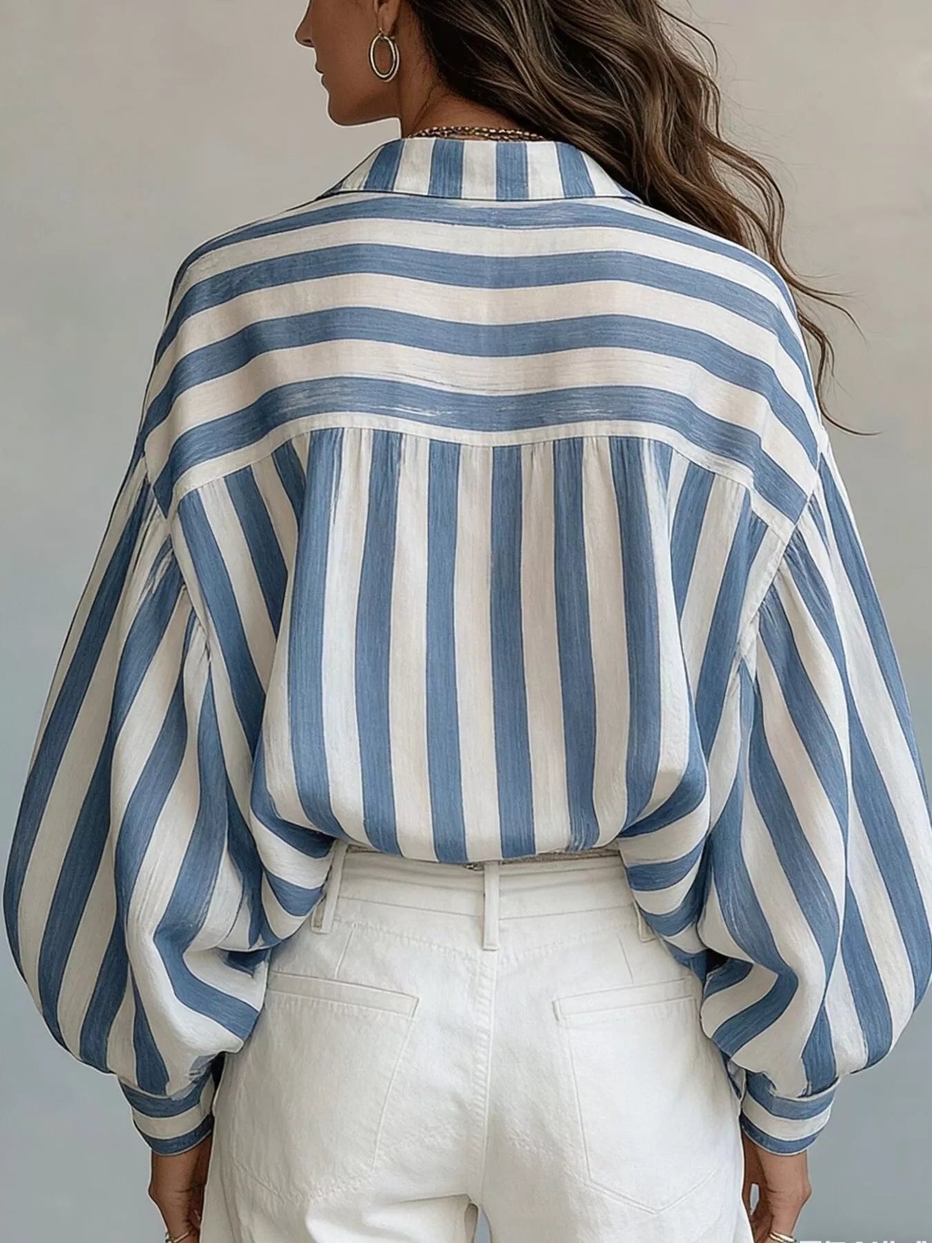 Striped Loose Fit Shirt