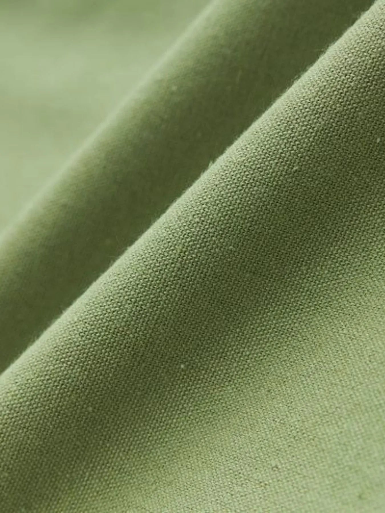 Men's Plus Size Button Detail Long Sleeve Blouse