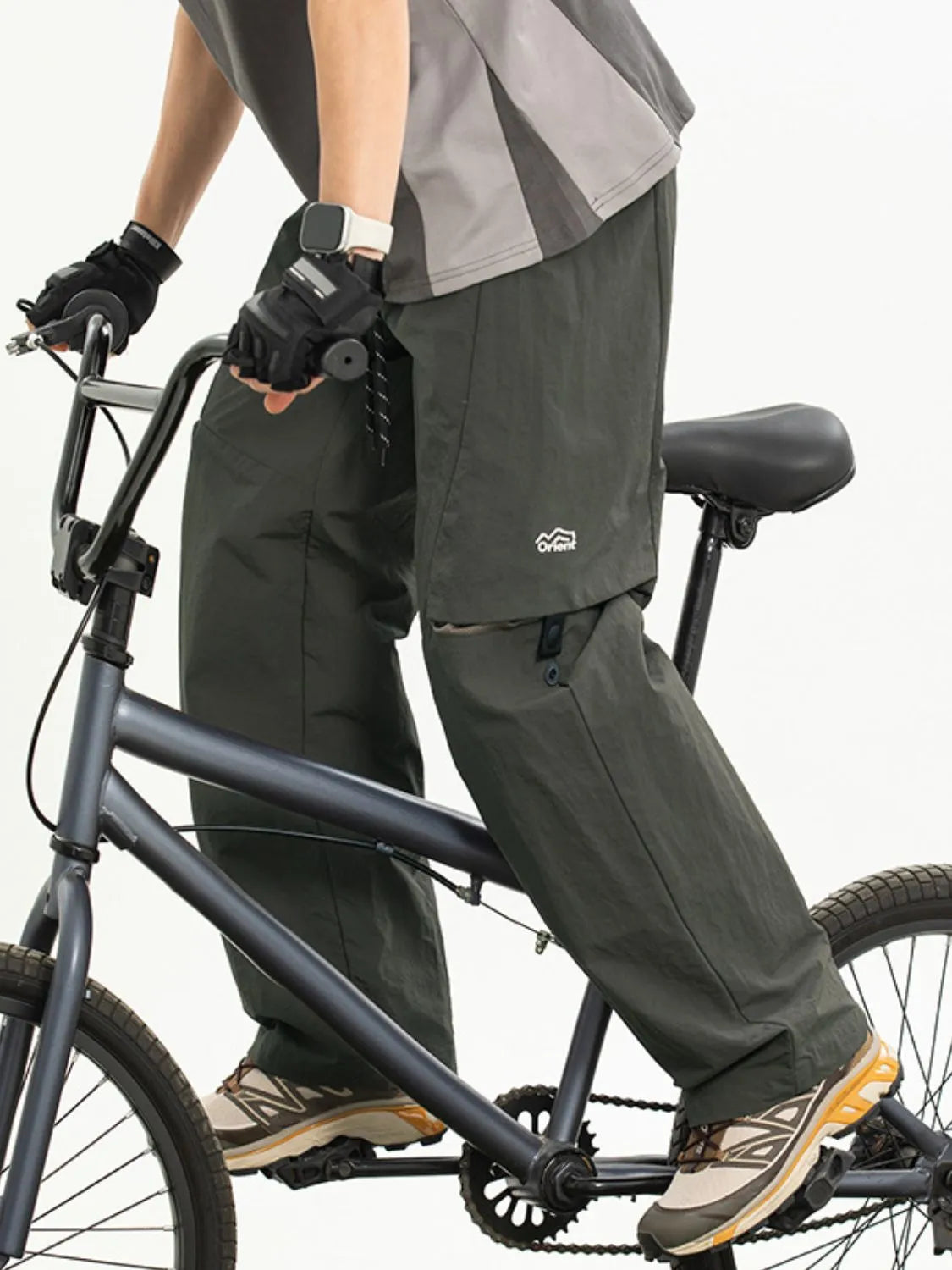 Men's Plus Size Drawstring Pants with Pockets