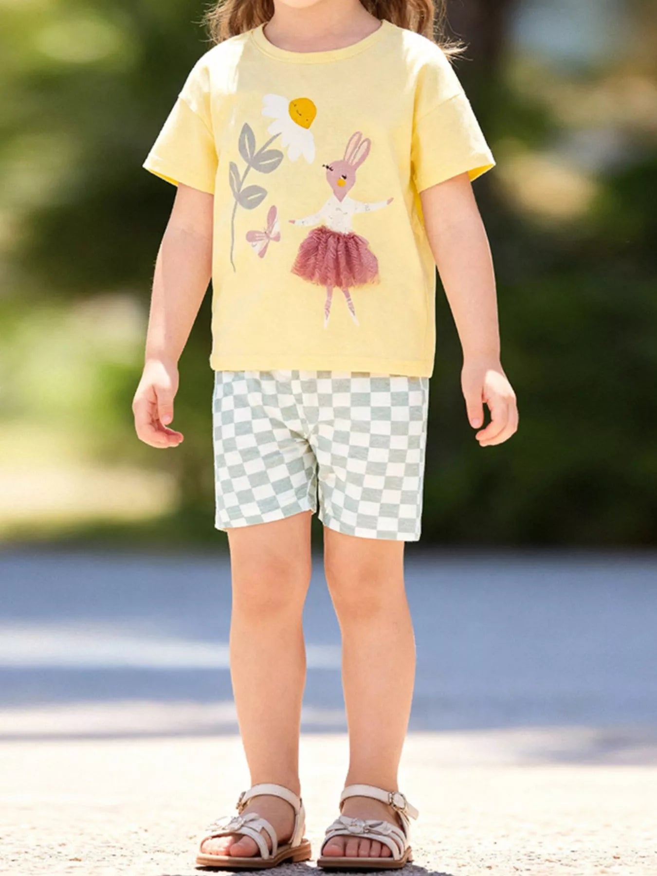 Children's Graphic Tee & Shorts Set