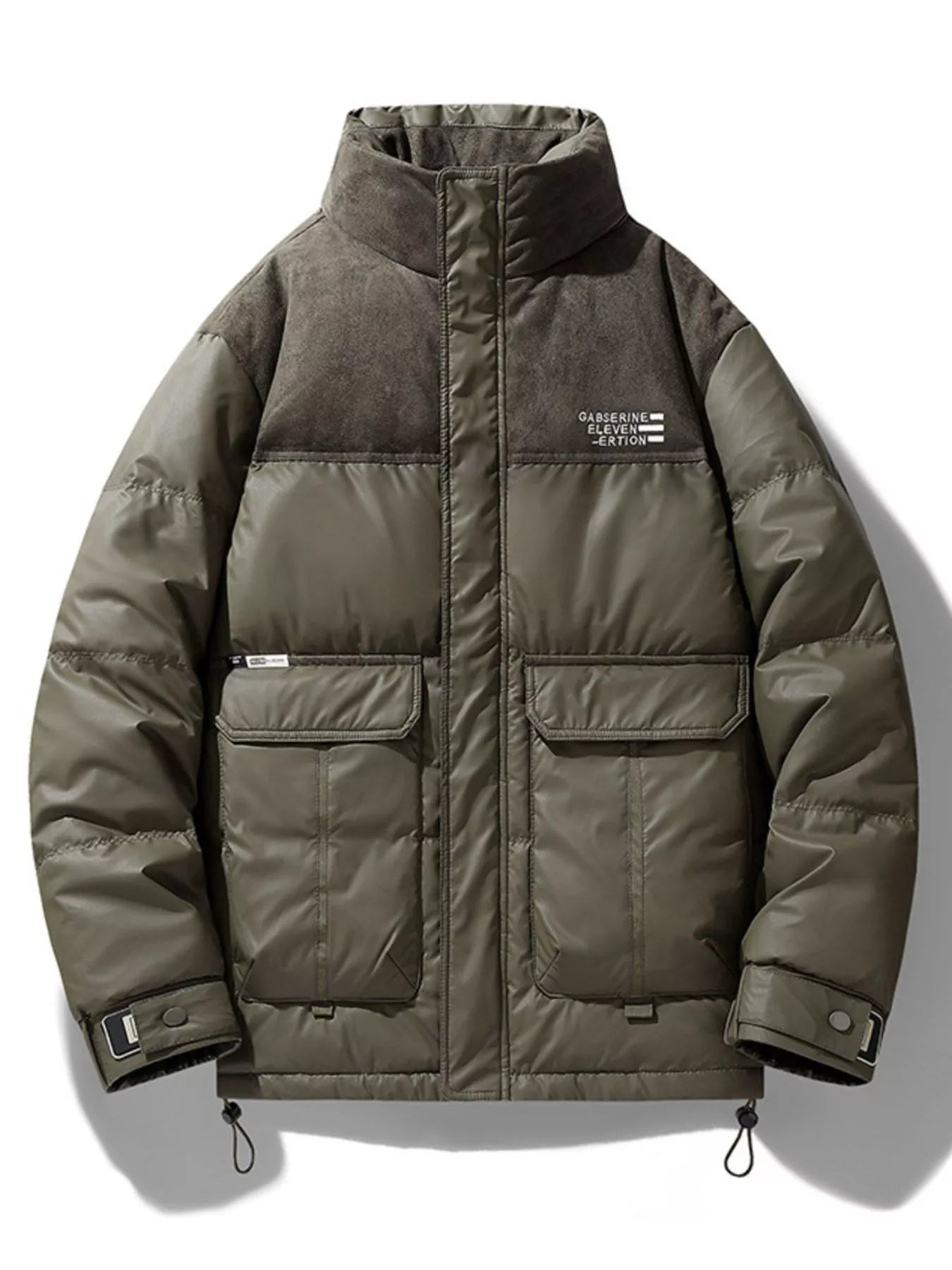 Men's Plus Size Urban Style Padded Coat