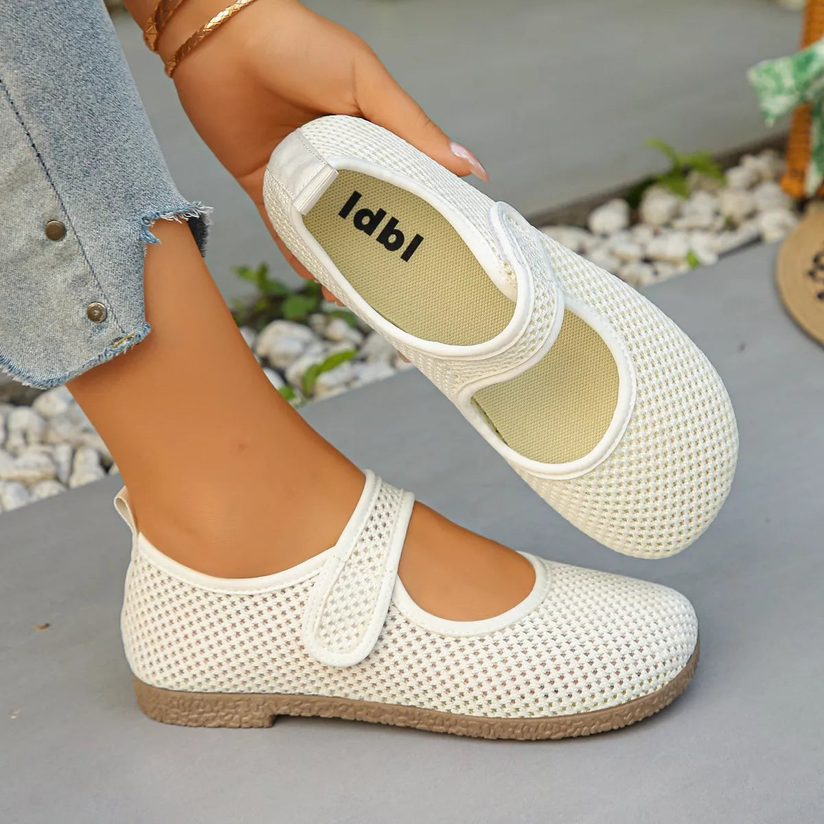 Round Toe Slip-Ons