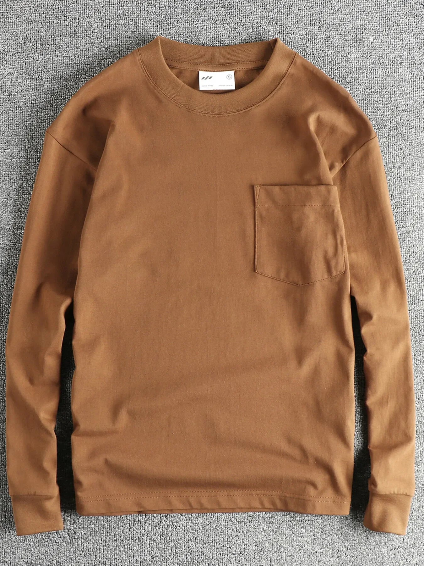 Men's Long Sleeve Pocket T-Shirt