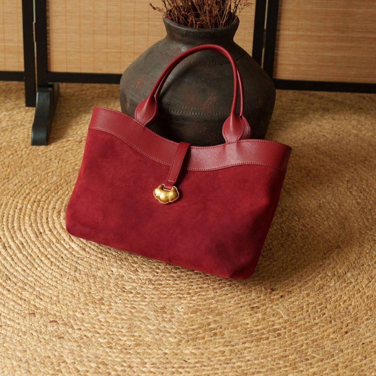 Top Handle Tote Bag