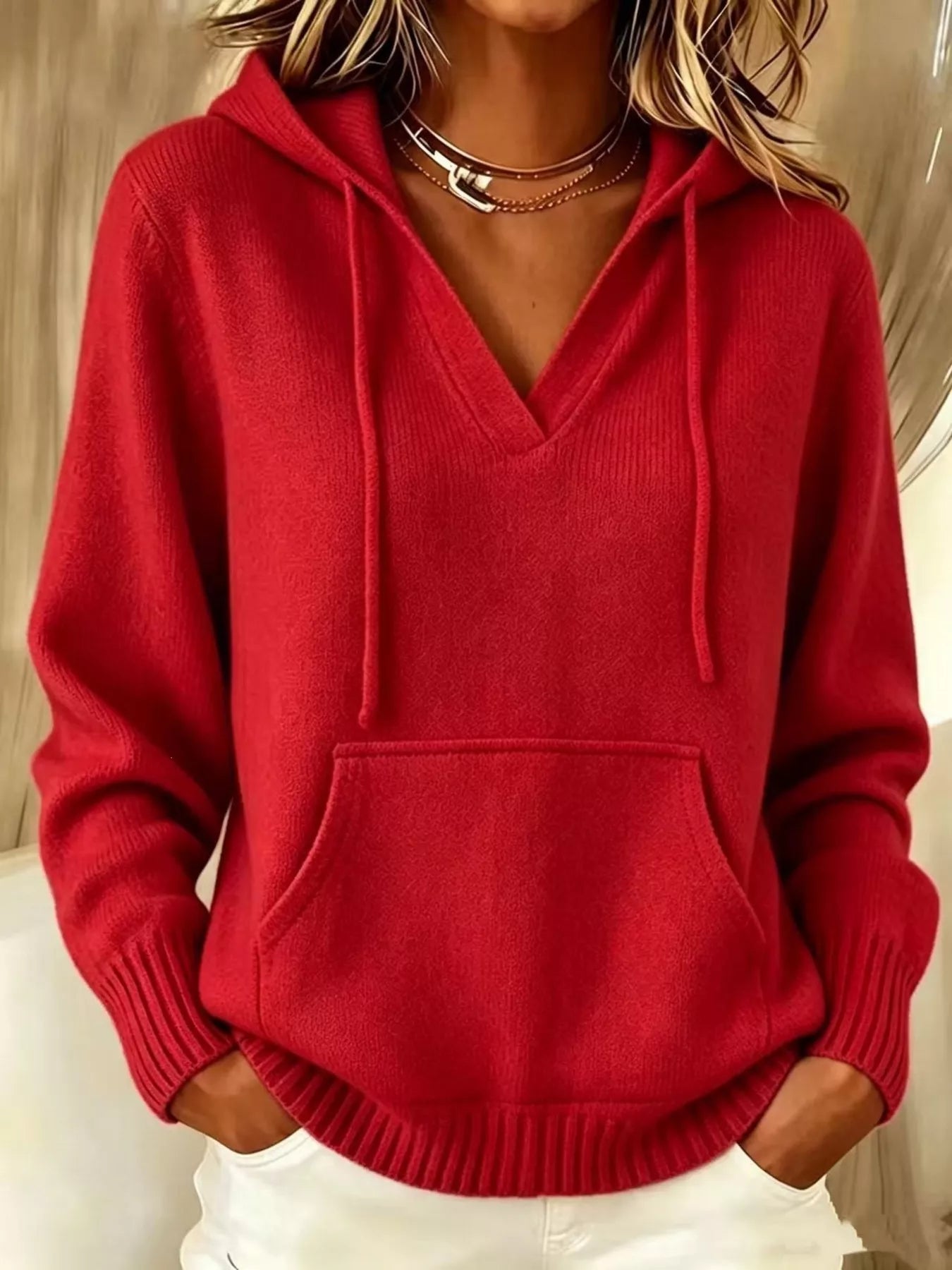 Kangaroo Pocket Hooded Sweater