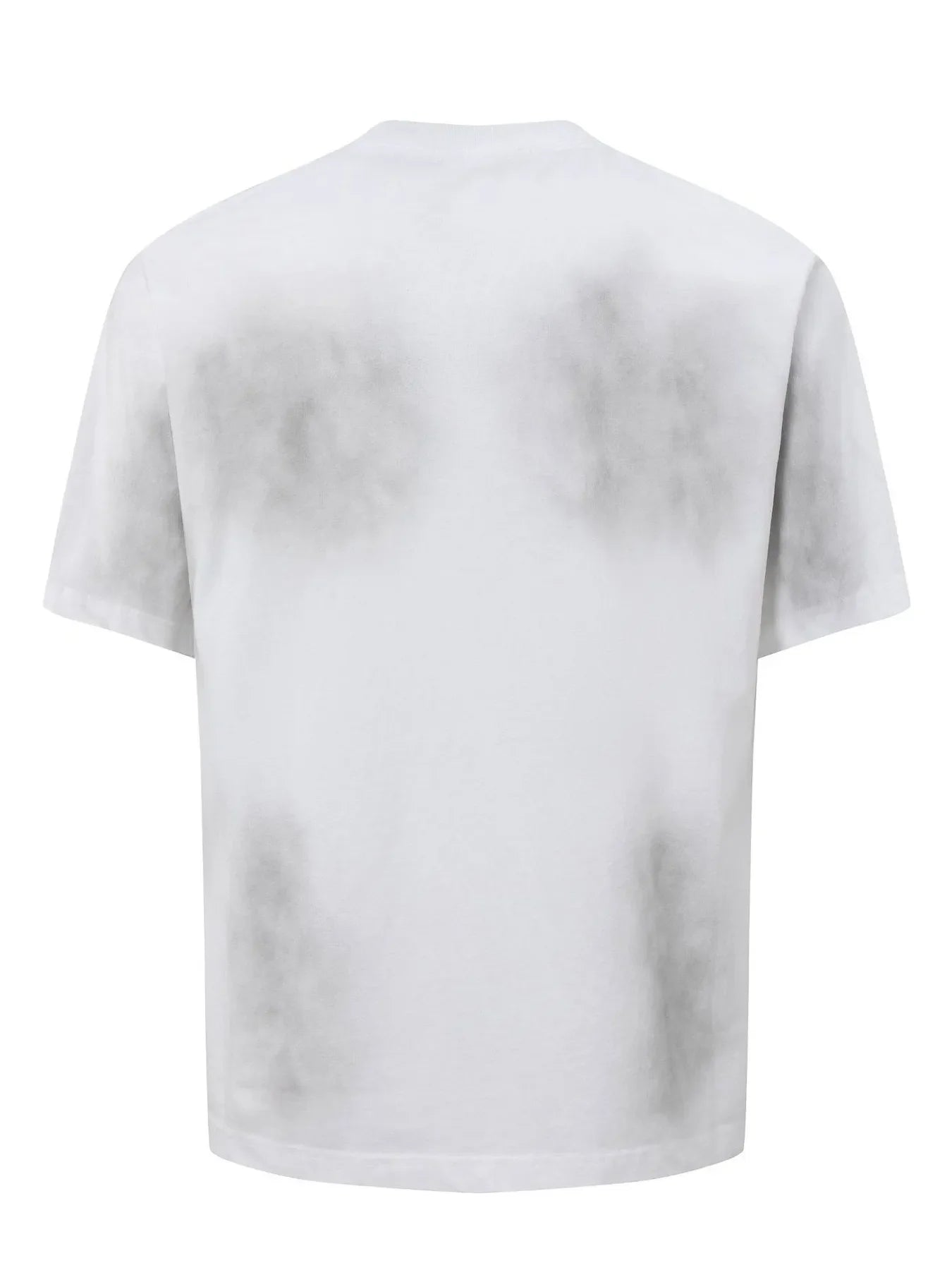 Men's Letter Round Neck Short Sleeve T-Shirt