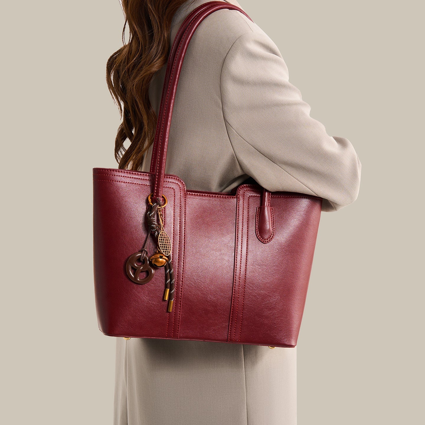 PU Leather Tote Bag