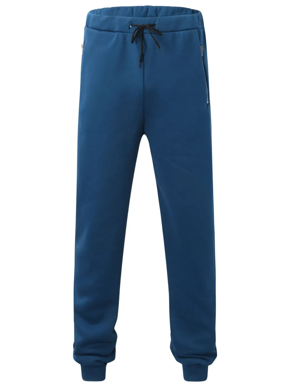 Men's Full Size Drawstring Pants with Pockets Plus Size