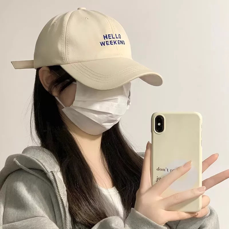 Casual Embroidered Baseball Cap