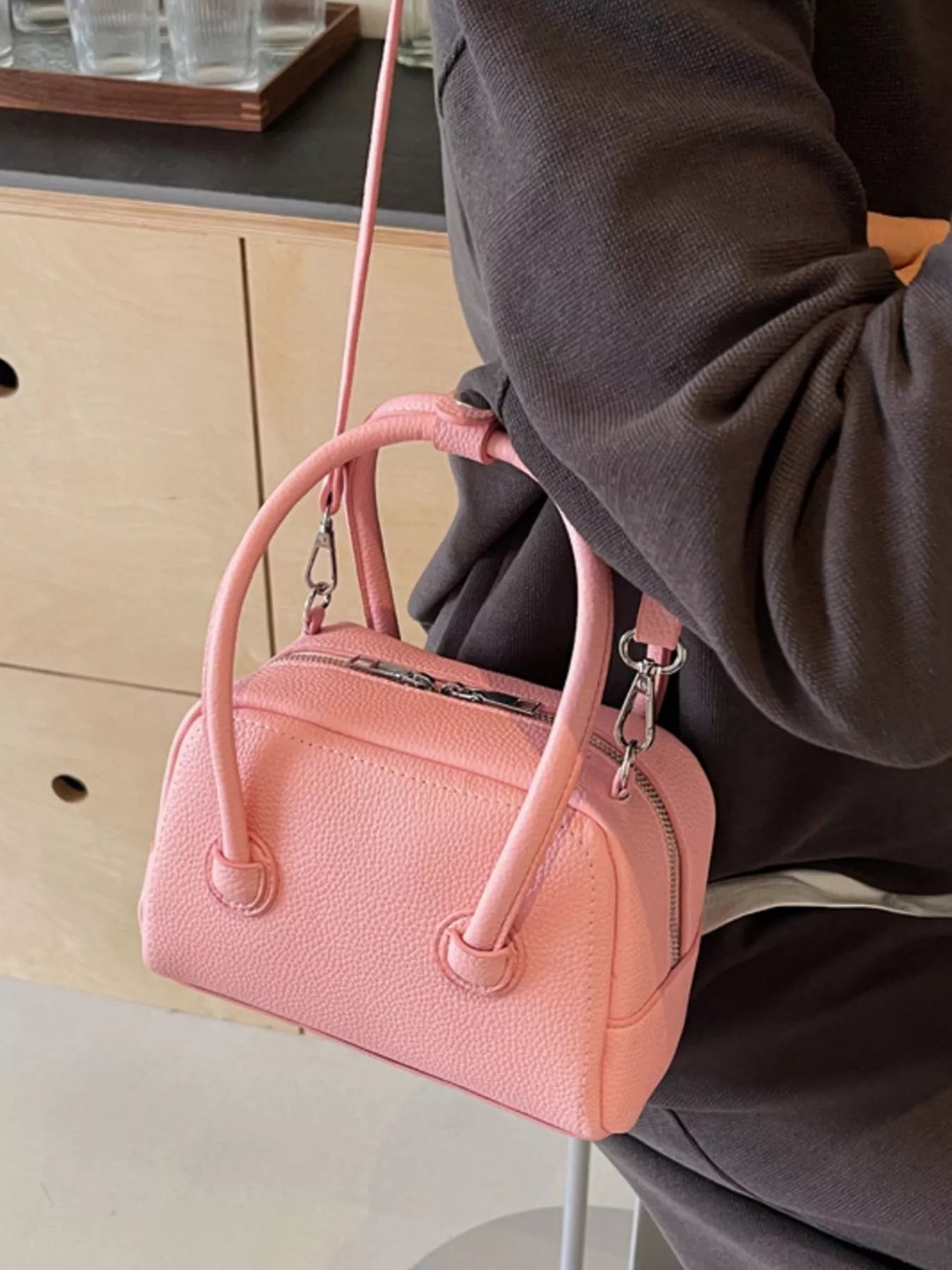 PU Leather Crossbody Bag