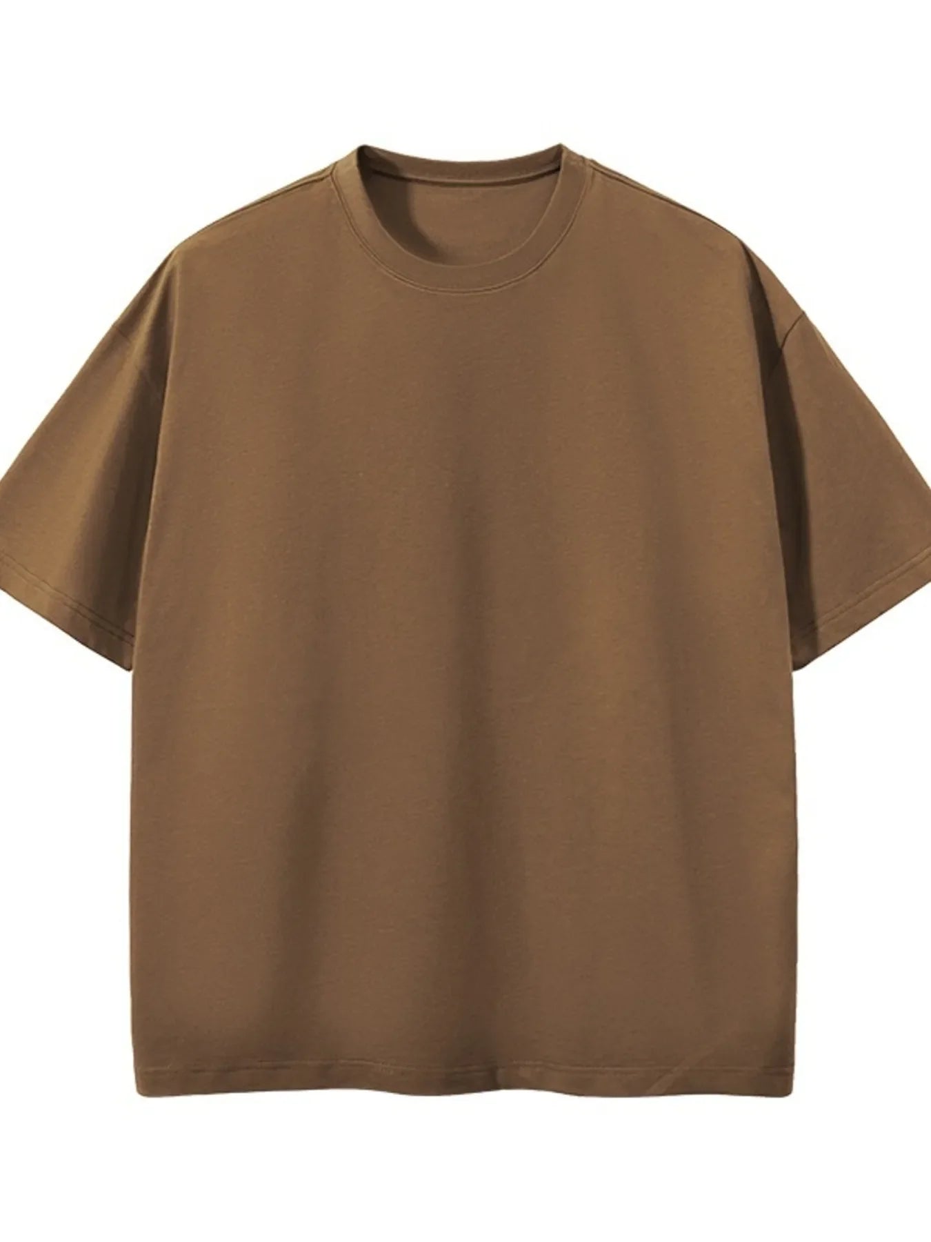 Men's Full Size Round Neck Short Sleeve T-Shirt Plus Size