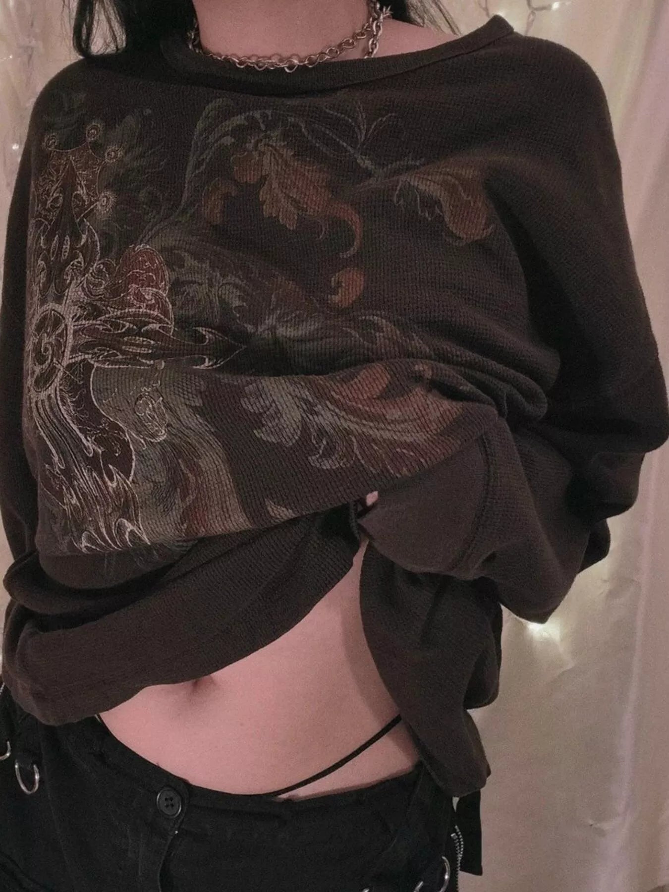 Skeleton Long Sleeve T-Shirt