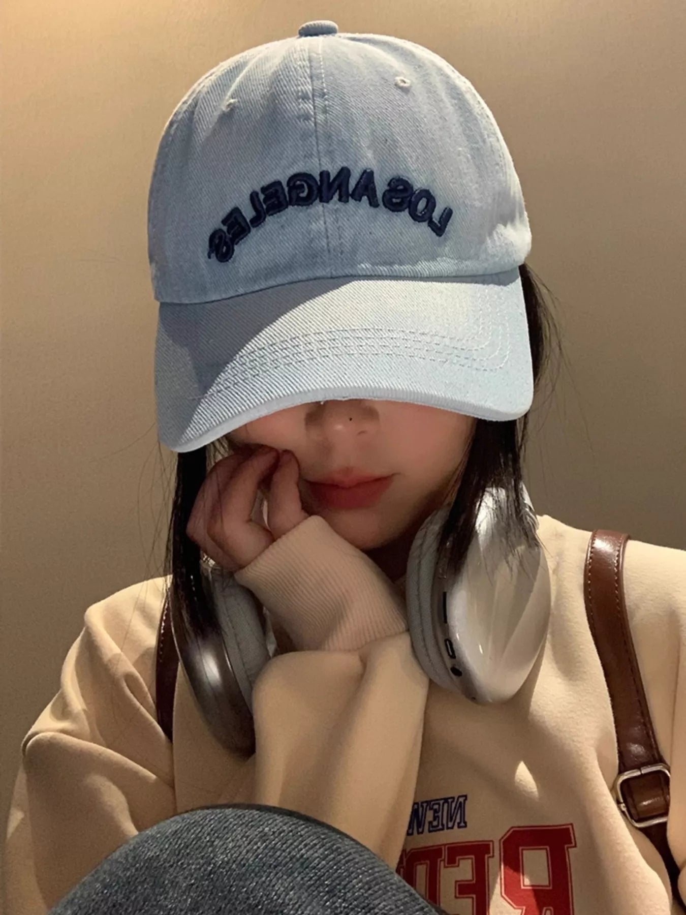 Casual Embroidered Denim Baseball Cap