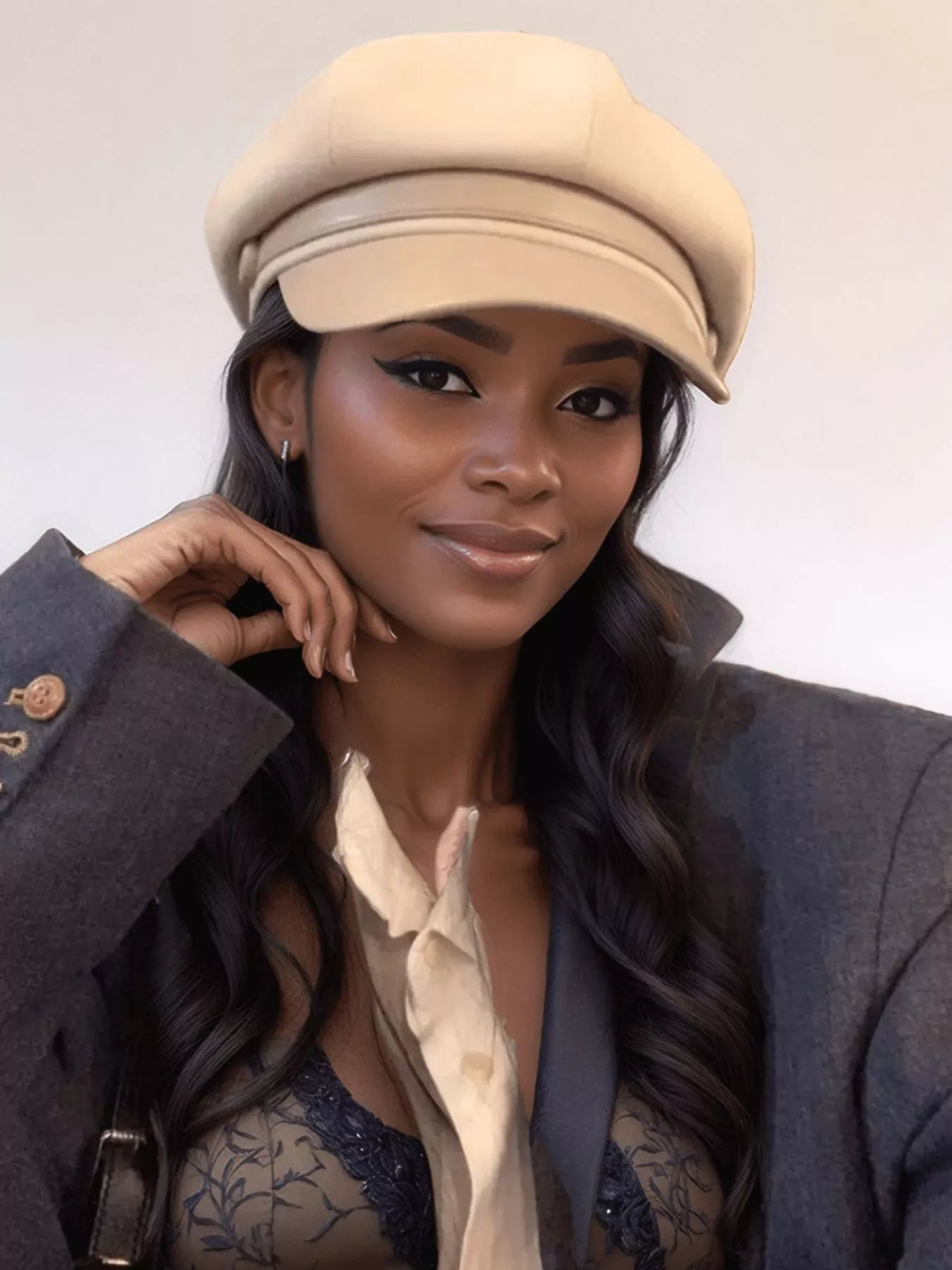 Lightweight Solid Color Cap