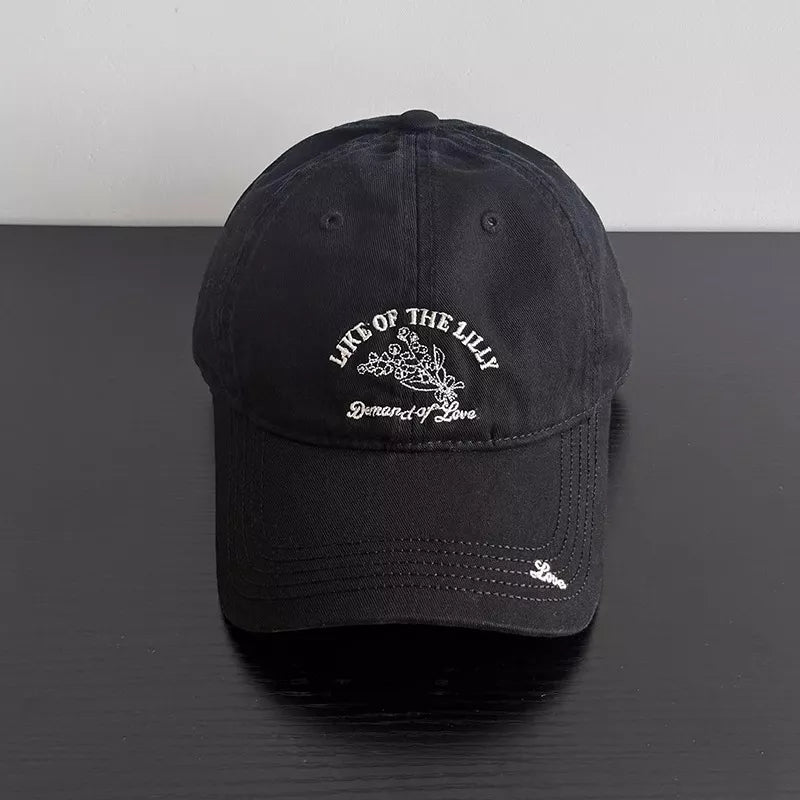 Embroidered Cotton Baseball Cap